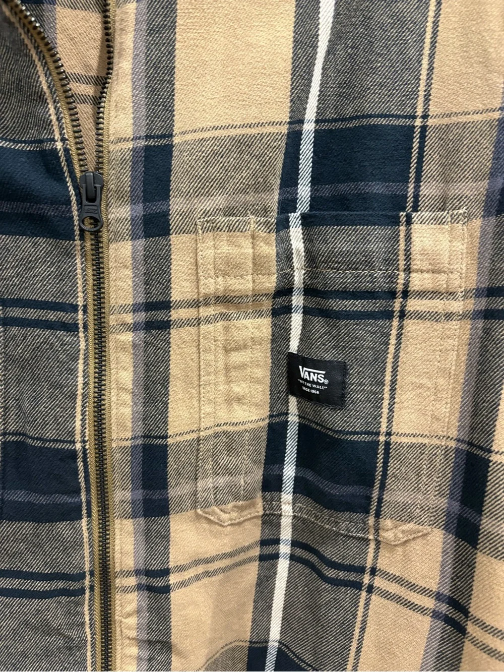 Vans plaid shirt